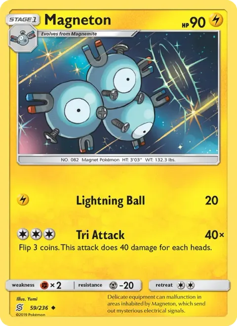 Magneton, card 59 from Unified Minds