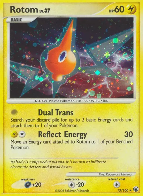 Rotom, carte 13 de Majestic Dawn