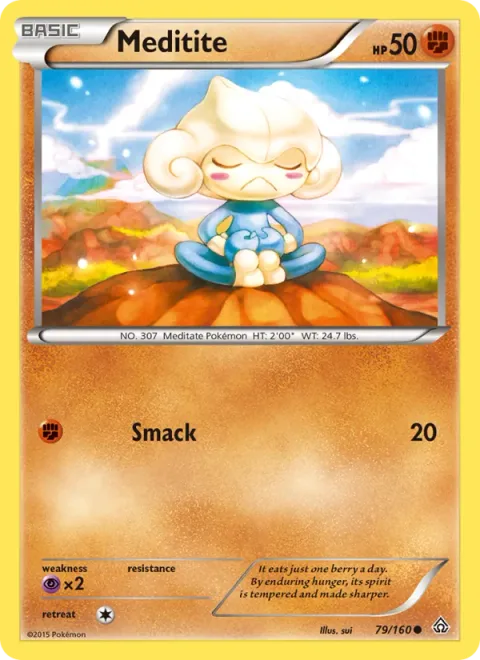Meditite, carte 79 de Primal Clash