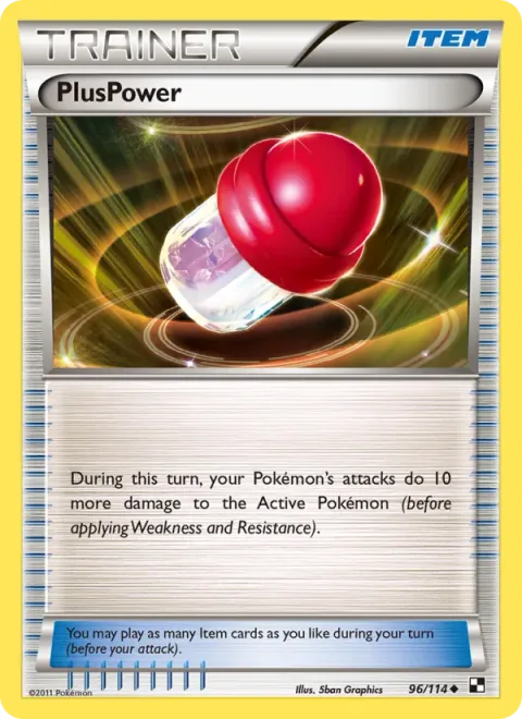 PlusPower, carte 96 de Black & White