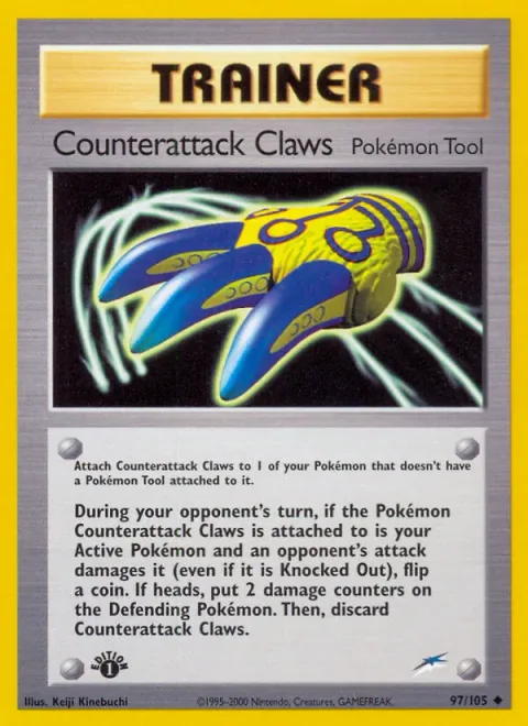 Counterattack Claws, carte 97 de Neo Destiny