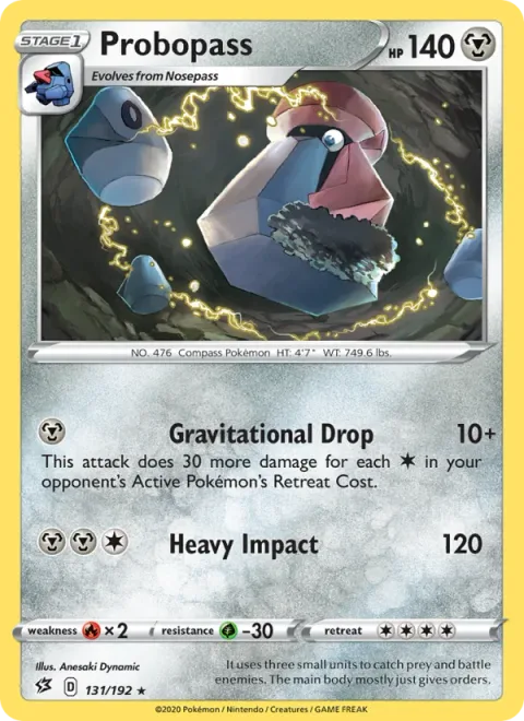 Probopass, card 131 from Rebel Clash