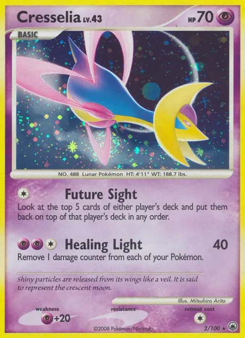 Cresselia, card 2 from Majestic Dawn