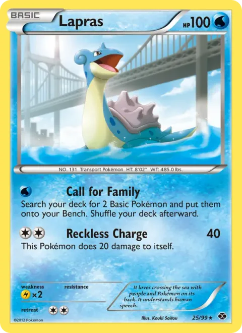 Lapras, carte 25 de Next Destinies