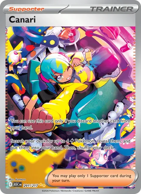 Canari, card 291 from Ascended Heroes