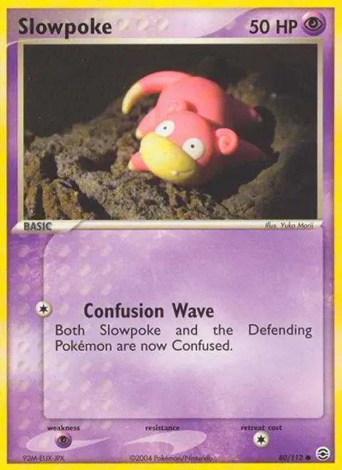 Slowpoke, carte 80 de FireRed & LeafGreen
