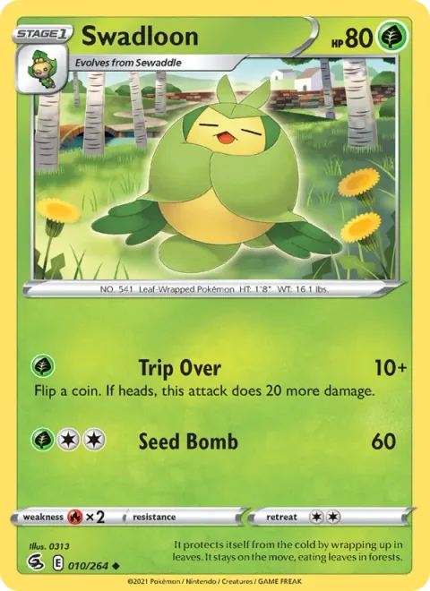 Swadloon, card 10 from Fusion Strike
