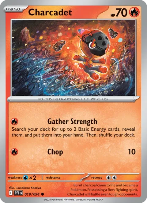 Charcadet, carte 019 de Phantasmal Flames