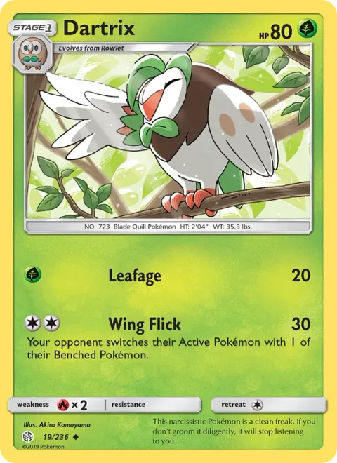 Dartrix, carte 19 de Cosmic Eclipse