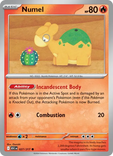 Numel, card 027 from Ascended Heroes