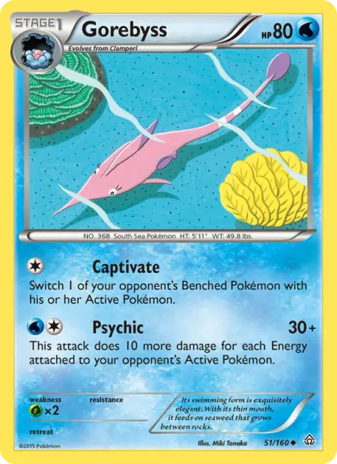 Gorebyss, carte 51 de Primal Clash