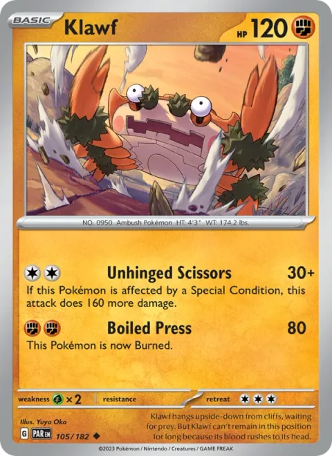 Klawf, card 105 from Paradox Rift