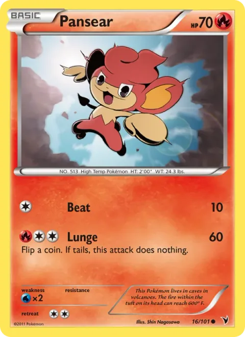 Pansear, card 16 from Noble Victories