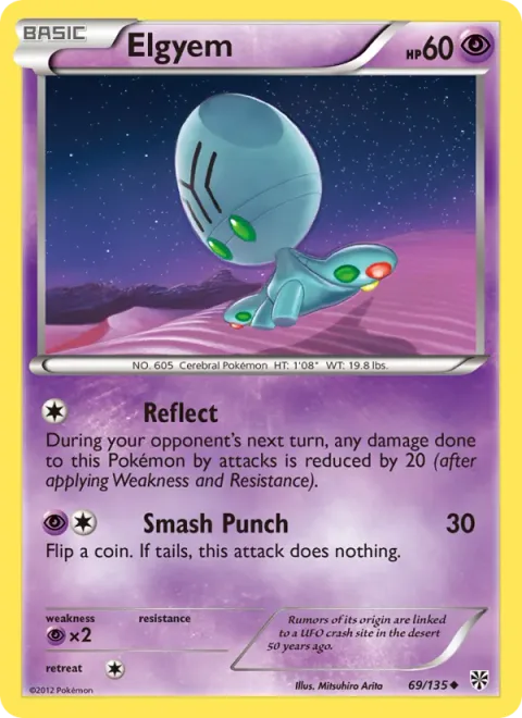 Elgyem, carte 69 de Plasma Storm