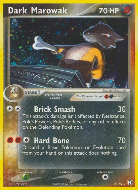 Dark Marowak, carte 7 de Team Rocket Returns