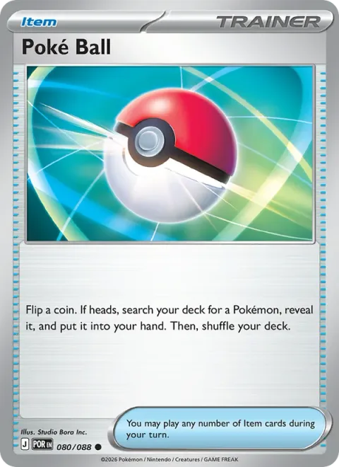 Poké Ball, carte 080 de Perfect Order