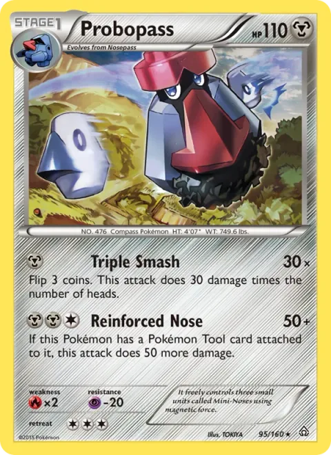 Probopass, card 95 from Primal Clash