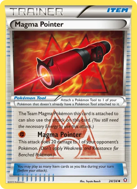 Magma Pointer, carte 24 de Double Crisis