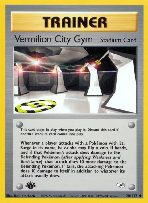 Vermilion City Gym, card 120 from Gym Heroes