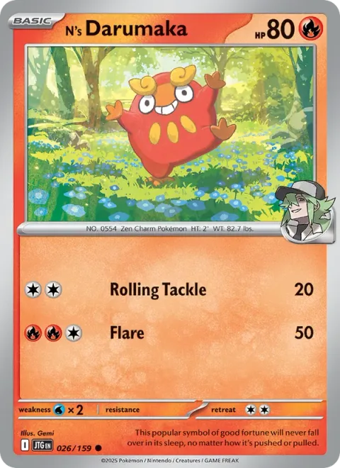 N's Darumaka, carte 026 de Journey Together