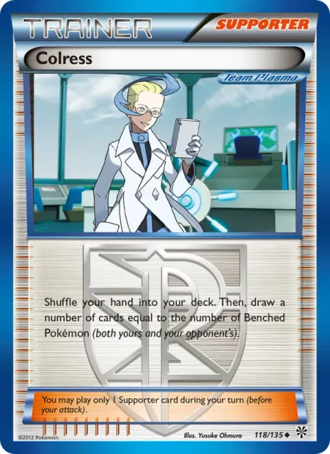 Colress, carte 118 de Plasma Storm
