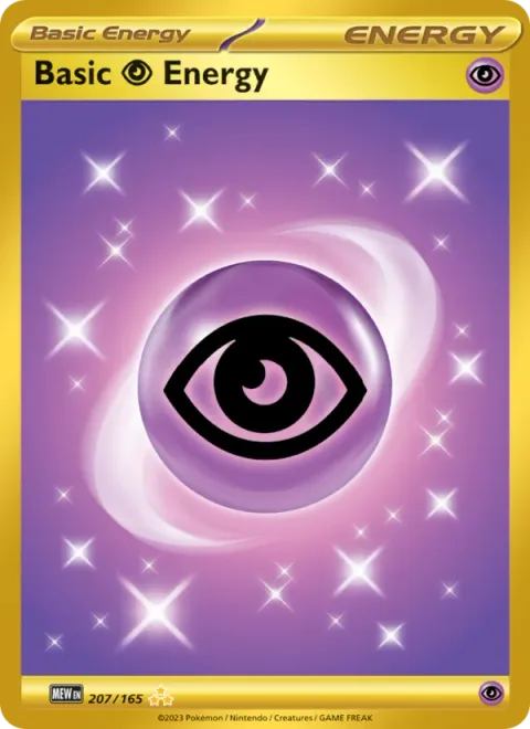 Basic Psychic Energy, card 207 from 151