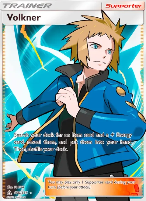 Volkner, card 156 from Ultra Prism