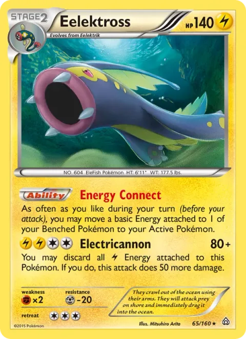 Eelektross, carte 65 de Primal Clash