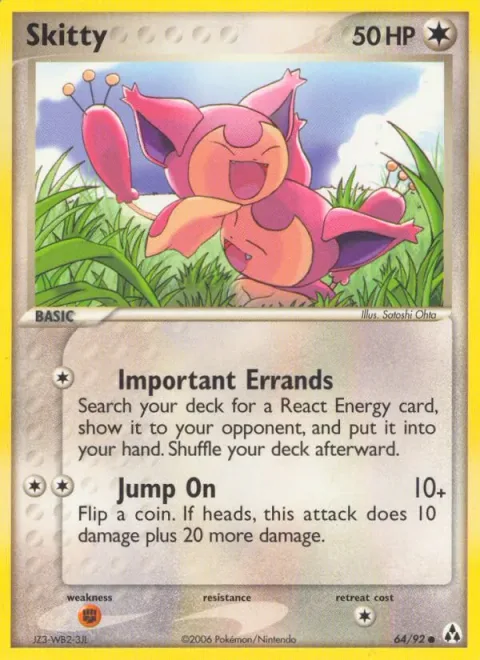 Skitty, card 64 from Legend Maker