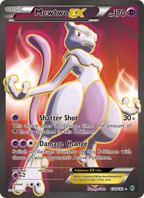 Mewtwo EX, carte 158 de BREAKthrough