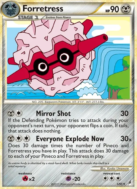 Forretress, carte 5 de Call of Legends