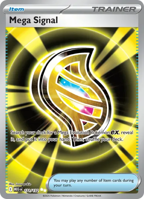 Mega Signal, card 171 from Mega Evolution