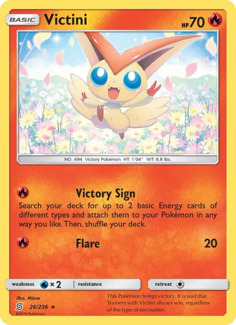 Victini, carte 26 de Unified Minds