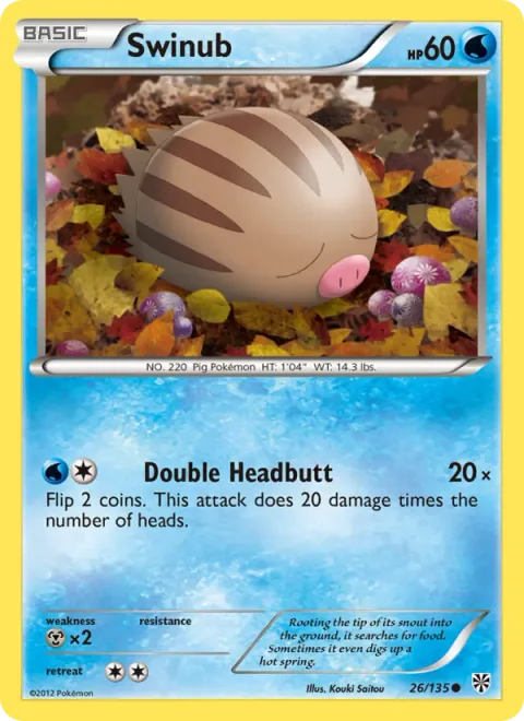 Swinub, carte 26 de Plasma Storm