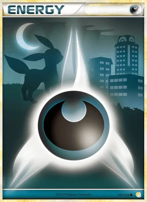 Darkness Energy, card 121 from HeartGold SoulSilver