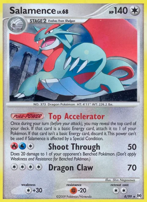 Salamence, card 8 from Arceus