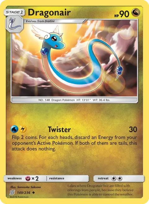 Dragonair, carte 149 de Unified Minds