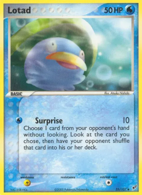 Lotad, carte 35 de Deoxys