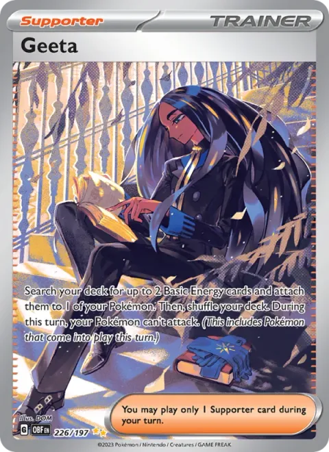 Geeta, card 226 from Obsidian Flames