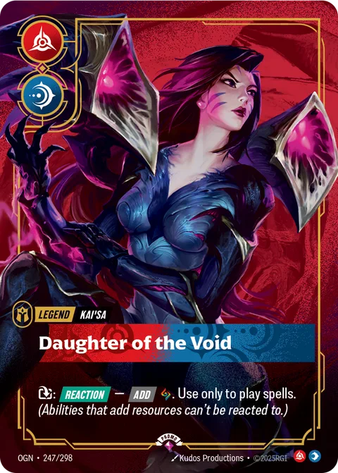 Kai'Sa - Daughter of the Void, card ogn-247-298 from Origins