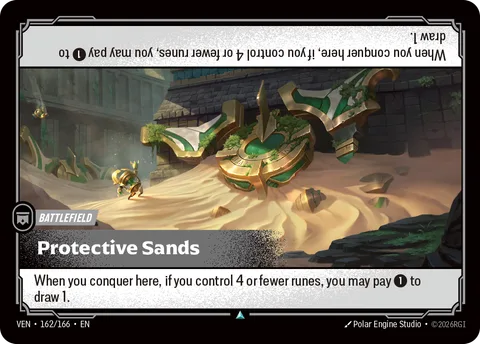 Protective Sands, carte ven-162-166 de Vendetta