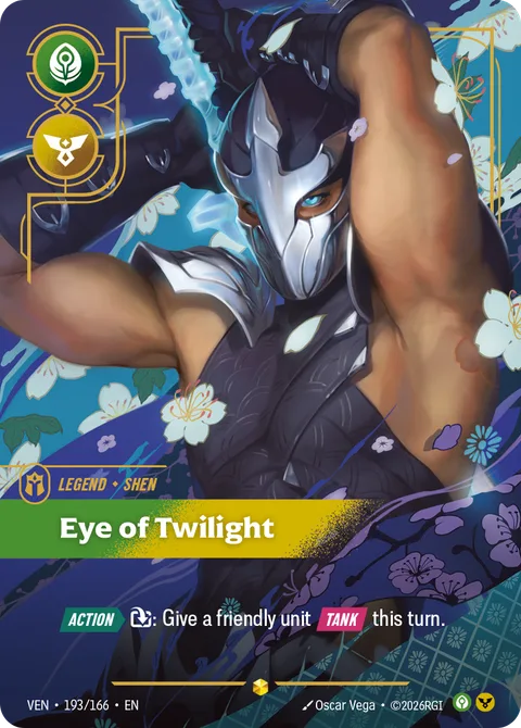 Eye of Twilight, card ven-193-166 from Vendetta