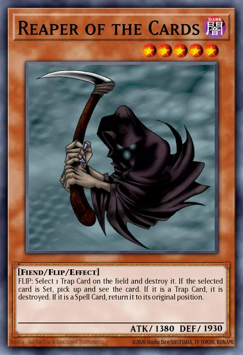 Reaper of the Cards, carte LOB-E057 de Legend of Blue Eyes White Dragon