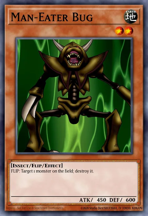 Man-Eater Bug, card SS03-ENB10 from Speed Duel Starter Decks: Ultimate Predators