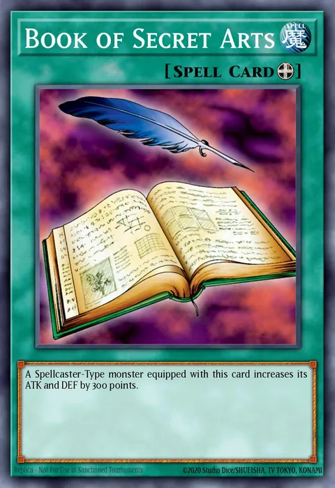 Book of Secret Arts, card SDY-021 from Starter Deck: Yugi