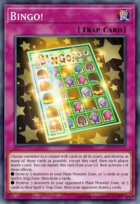 Bingo!, carte BETB-EN080 de Beyond the Brave
