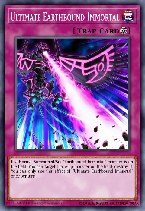 Ultimate Earthbound Immortal, card LED5-EN027 from Legendary Duelists: Immortal Destiny