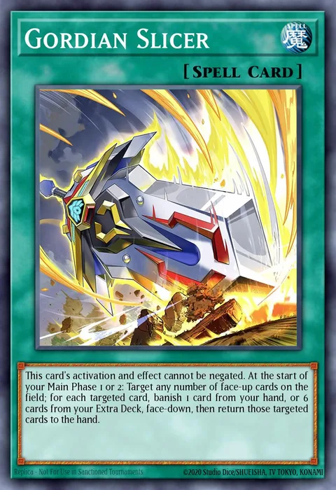 Gordian Slicer, carte ALIN-EN066 de Alliance Insight