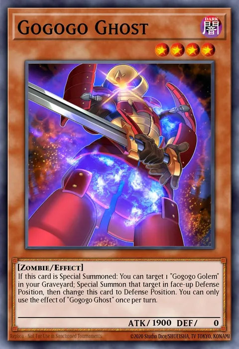Gogogo Ghost, card CBLZ-EN002 from Cosmo Blazer