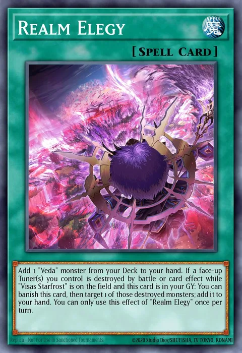 Realm Elegy, card AGOV-EN052 from Age of Overlord